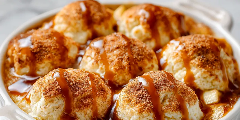 Apple Bubble Up Casserole