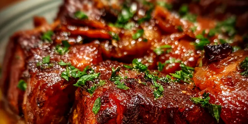 Apple Cider Braised Pork Shoulder with Fall Vegetables