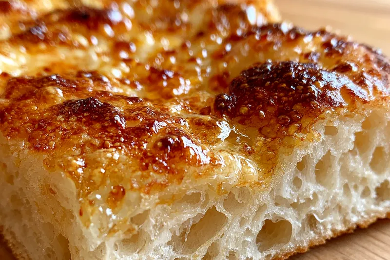 Cooking process for Artisan Chewy Pizza Crust