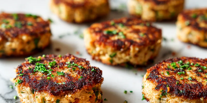 Asian Tuna Cakes with Spicy Mayo