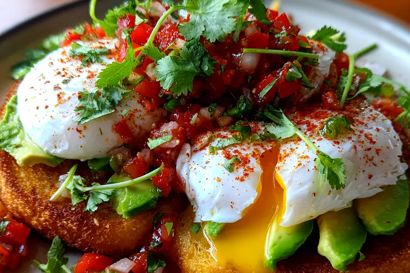 Fresh ingredients for Avocado Poached Egg Delight