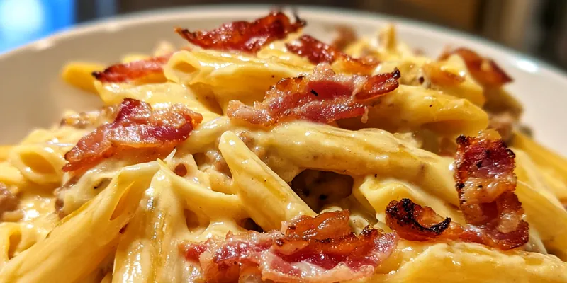 Bacon Cheeseburger Pasta