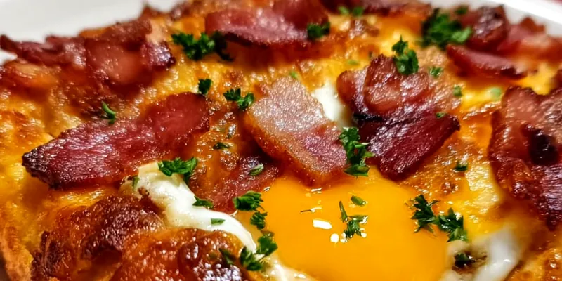Bacon Egg Cheese Bake