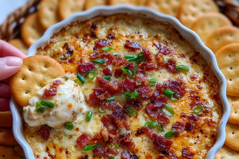 Fresh ingredients for Bacon Gouda Cheese Dip