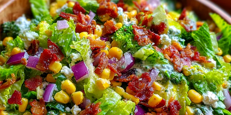 Savory Bacon Ranch Salad