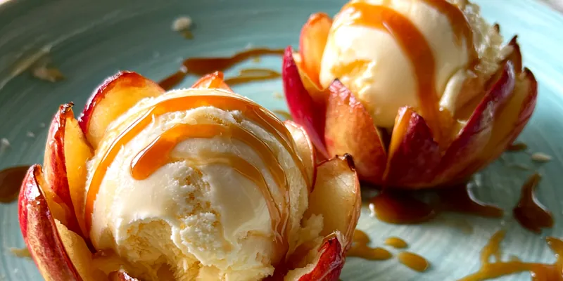 Baked Apple Bloom Dessert