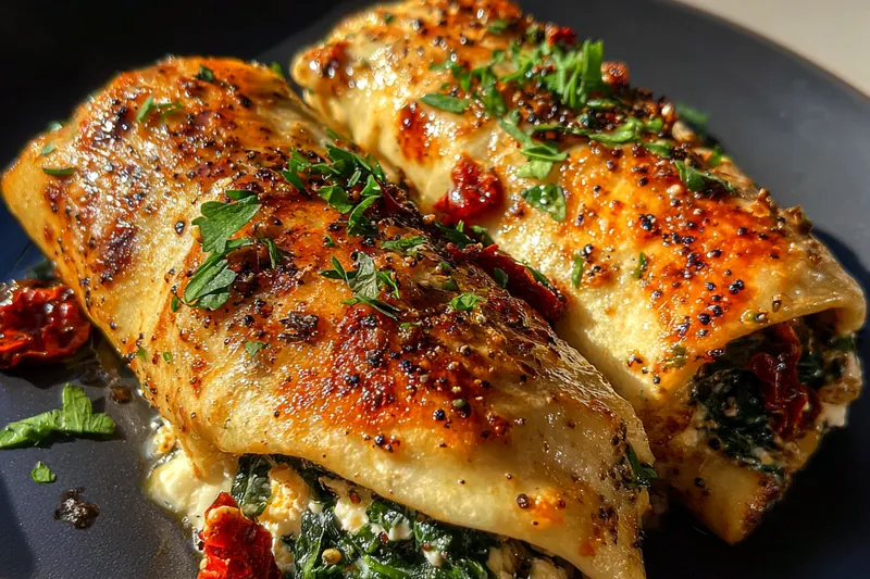 Fresh ingredients for Baked Chicken Roll-Ups with Spinach