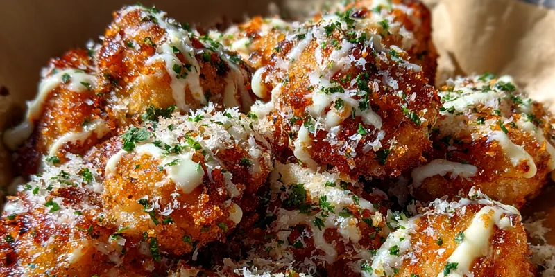 Baked Garlic Parmesan Wings