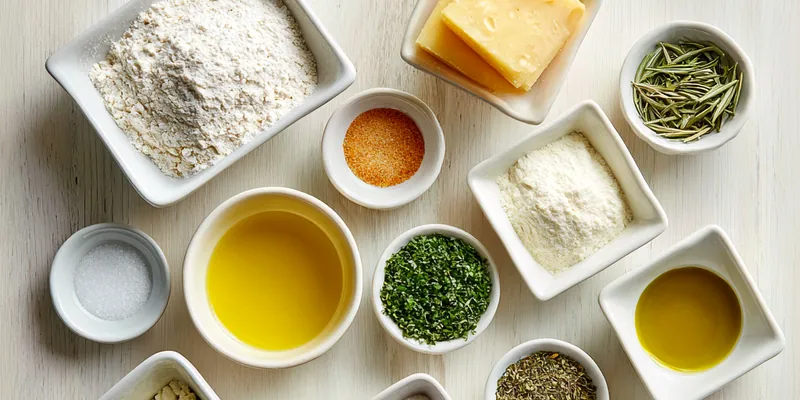 Baked Italian Herb and Cheese Bread Loaf