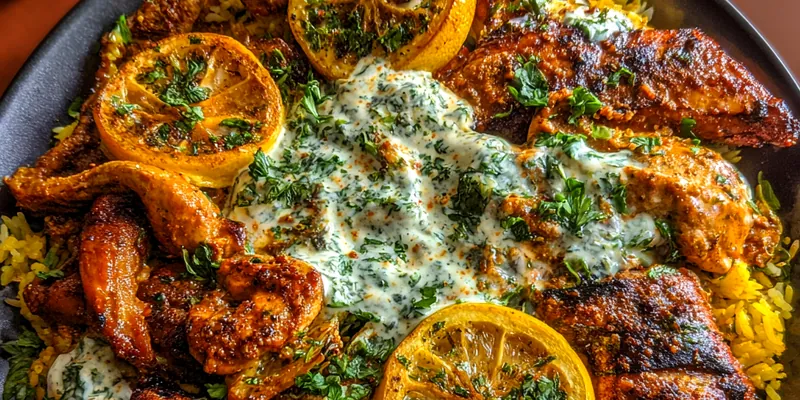 Baked Lemon Chicken Plate