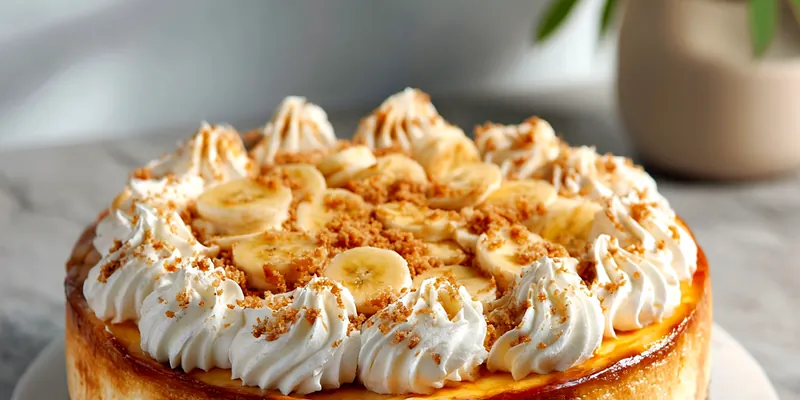 Decadent Banana Pudding Cheesecake