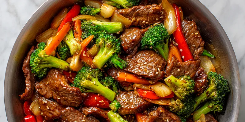 Delicious Beef and Vegetable Stir Fry with Soy Sauce