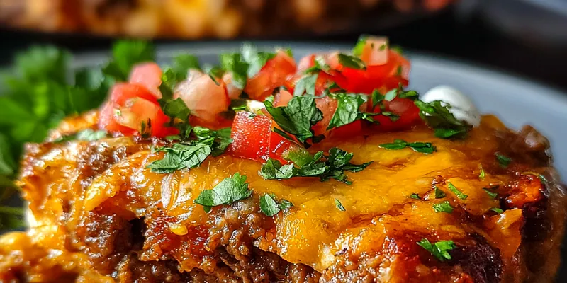 Beef Enchilada Casserole