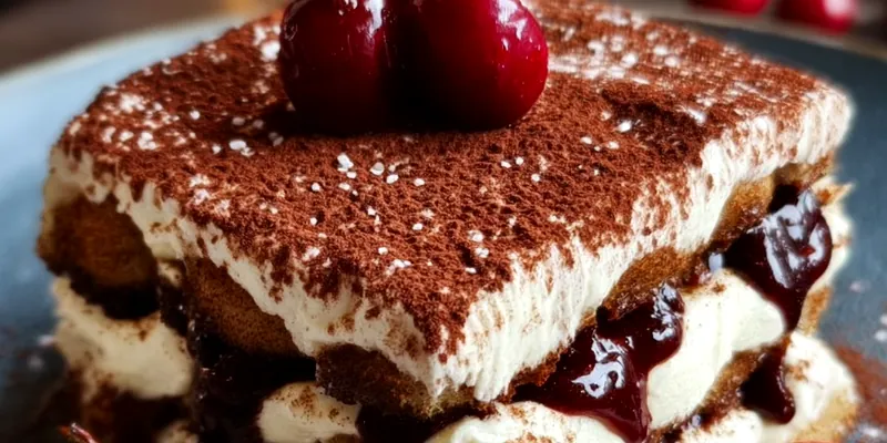 Black Forest Tiramisu