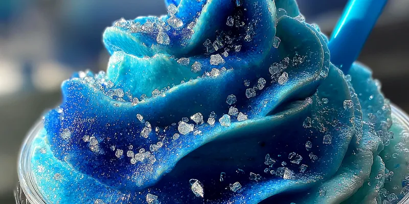 Blue Frost Slushy Delight