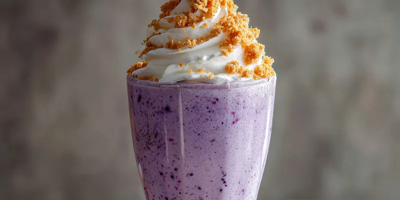 Blueberry Cheesecake Milkshake
