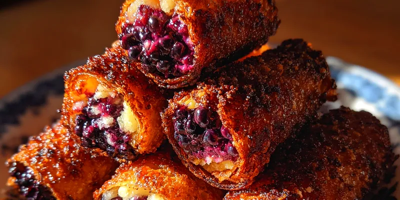 Blueberry Cream Pastry Delight