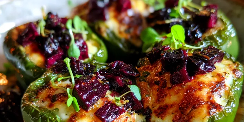 Blueberry Stuffed Jalapeños