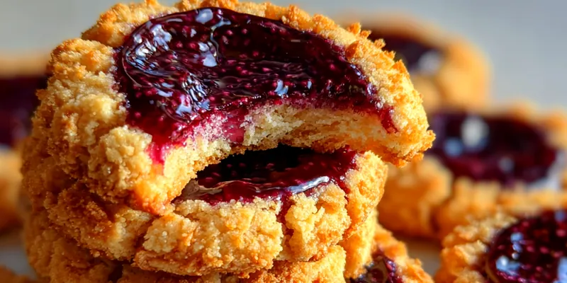 Blueberry Swirl Cheesecake Cookies