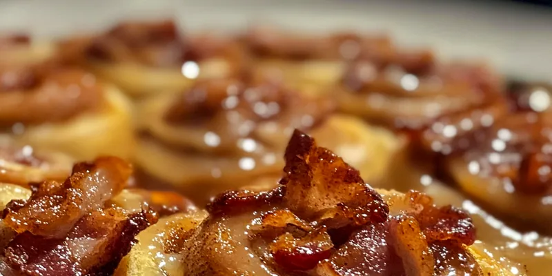 Bourbon-Infused Bacon Rolls