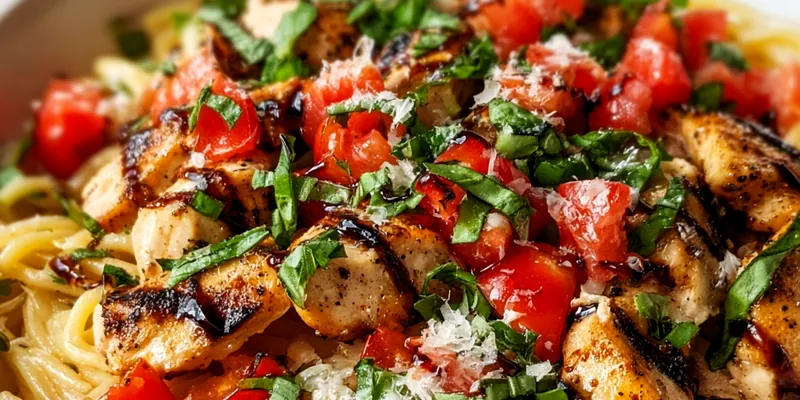 Bruschetta Chicken Pasta