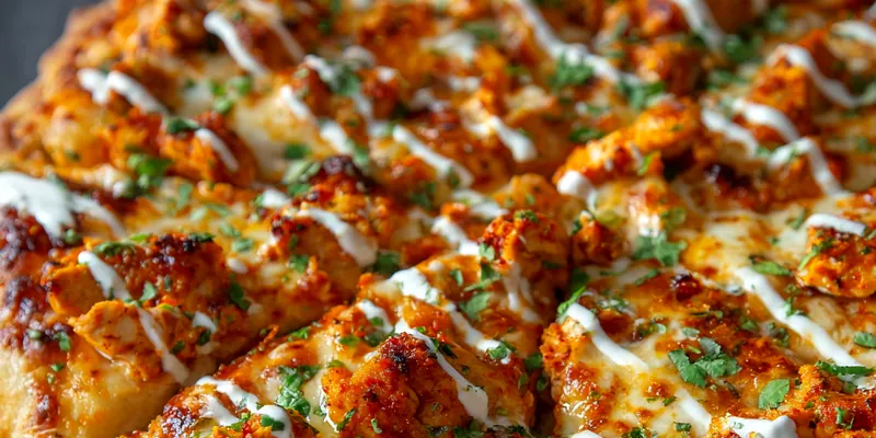 Buffalo Chicken Pizza - The Perfect Spicy Twist
