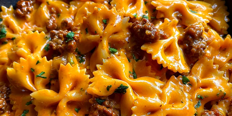 Cajun Creamy Bowtie Pasta