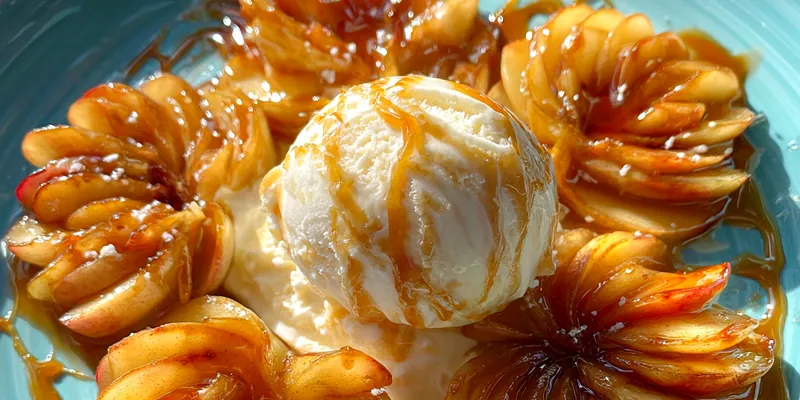 Caramel Apple Bloom Dessert