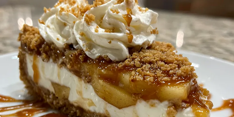 Caramel Apple Cheesecake Delight