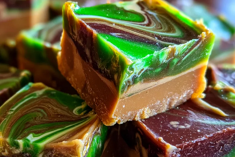 Cooking process for Caramel Apple Fudge Squares