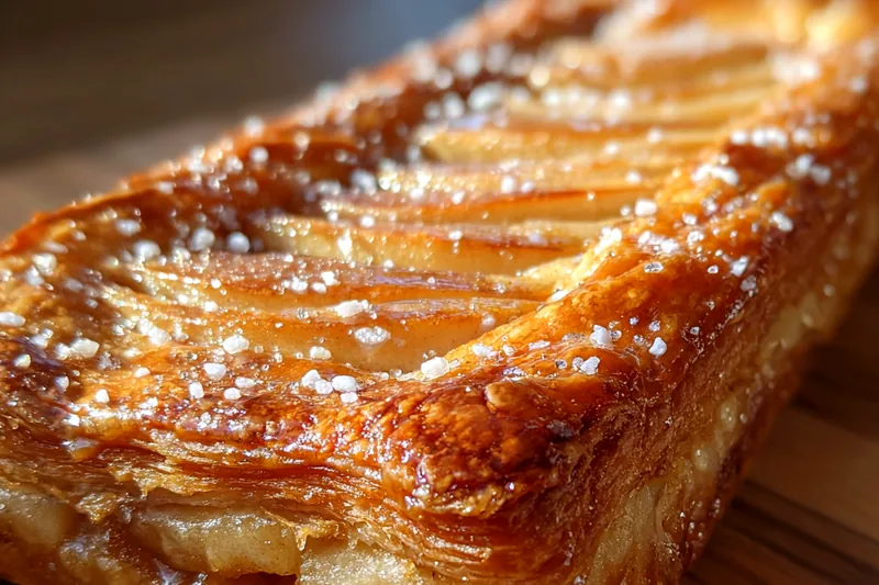 Cooking process for Caramel Apple Pastry Delight