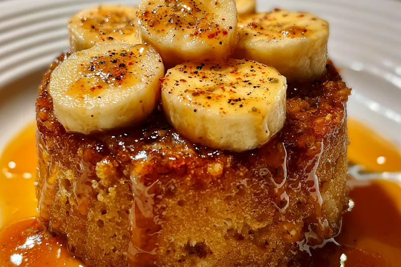 Fresh ingredients for Caramel Banana Dessert Delight