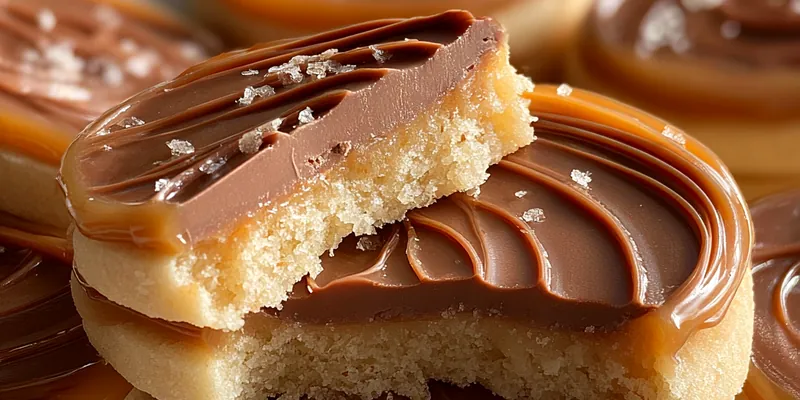 Caramel Chocolate Cookie Treats