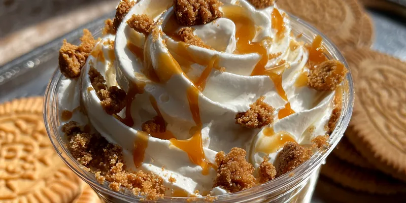 Caramel Cookie Cheesecake Delight