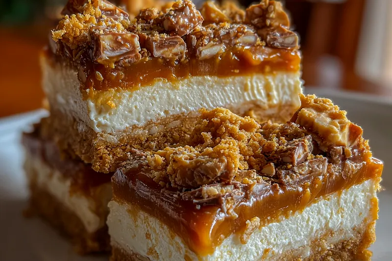 Cooking process for Caramel Crunch Layered Bars