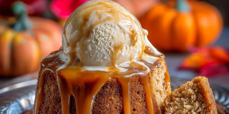 Caramel Vanilla Cake Delight