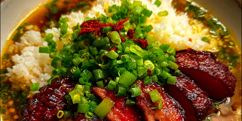 Caramelized Chicken Ginger Broth