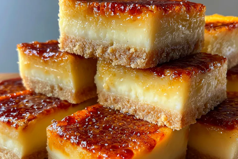 Cooking process for Caramelized Cookie Cream Bars