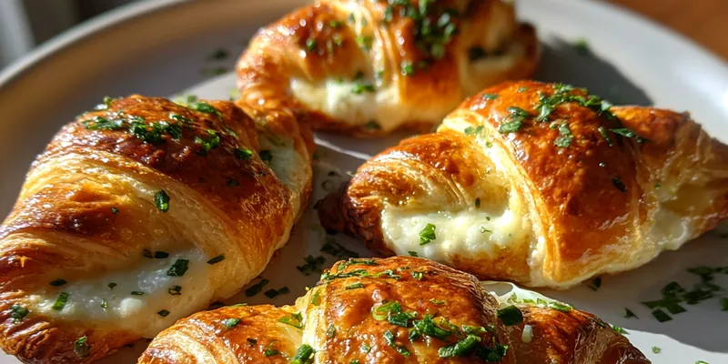 Cheese-Filled Croissants