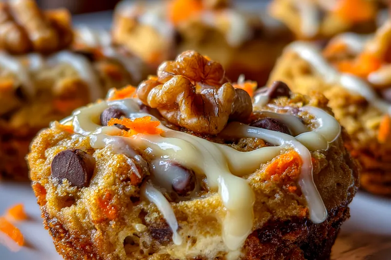 A chef skillfully preparing Cheesecake Carrot Cookies, mixing ingredients and shaping the dough.