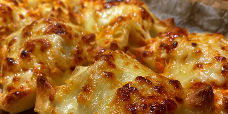 Cheesy Buffalo Chicken Pockets