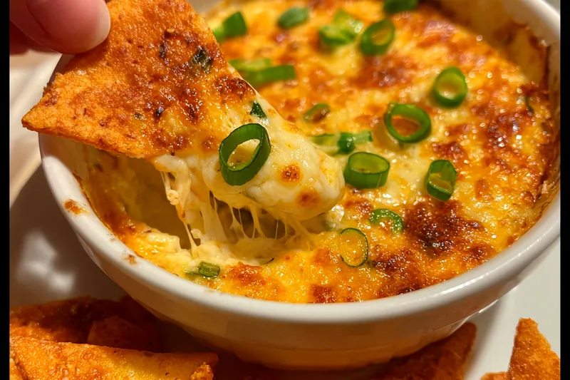 Cooking process for Cheesy Crab Dip with Wontons