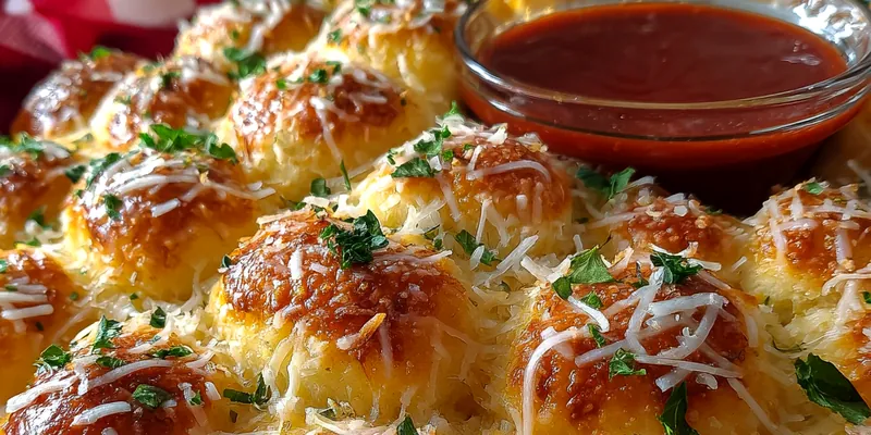 Cheesy Holiday Pull-Apart Bread