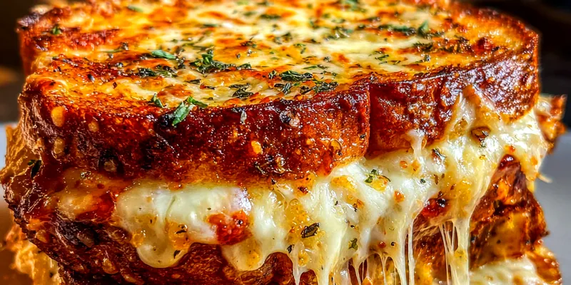 Cheesy Italian Sandwich Delight