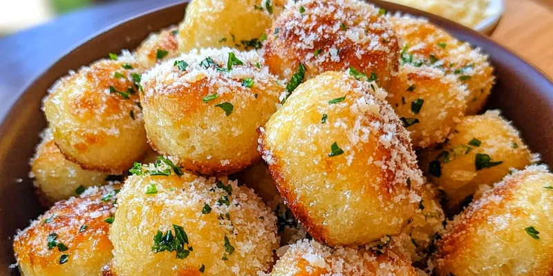 Cheesy Parmesan Bread Bites
