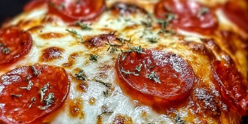 Cheesy Pepperoni Stromboli