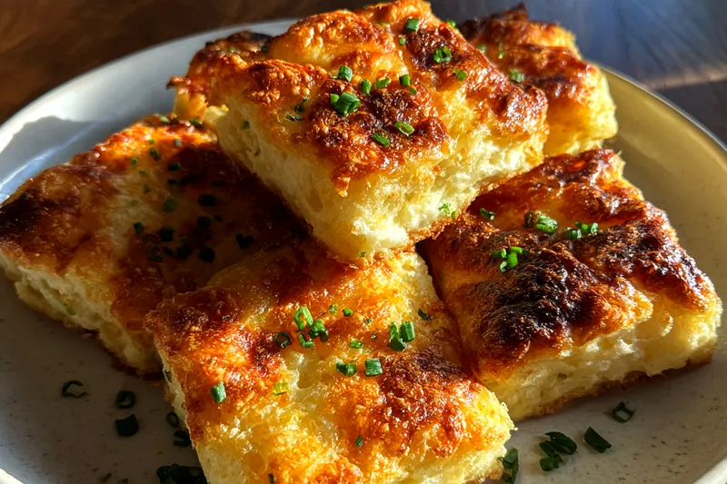 Fresh ingredients for Cheesy Potato Bites