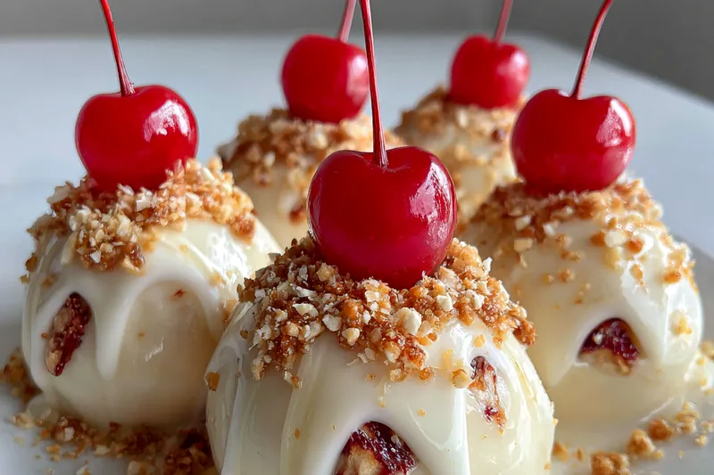 Cooking process for Cherry Crunch Delights