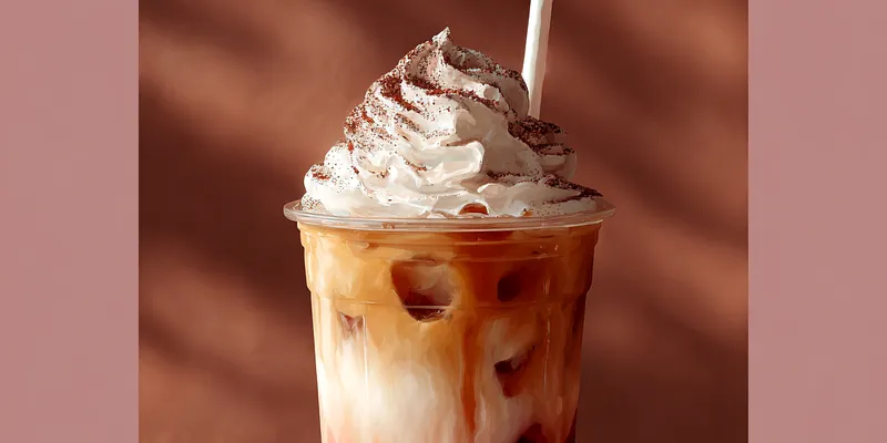 Cherry Vanilla Iced Latte