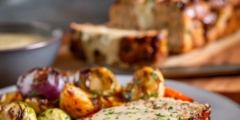 Chicken Cordon Bleu Meatloaf